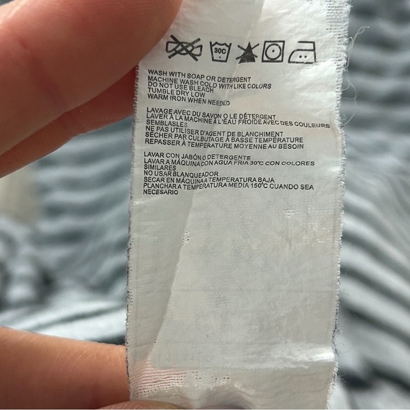 Roxy Grey Stripe High Neck Racerback Midi Sleeveless Dress - Picture 7 of 9